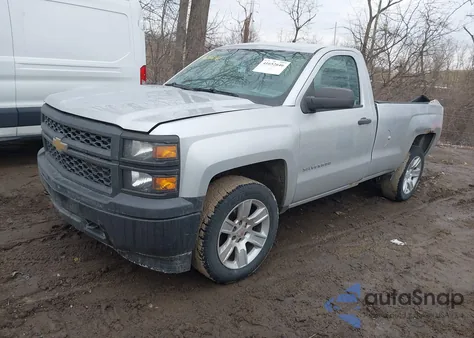2014 Chevrolet Silverado 1500 Work Truck 1Wt из США, поврежденный, VIN 1GCNKPEC2EZ395507